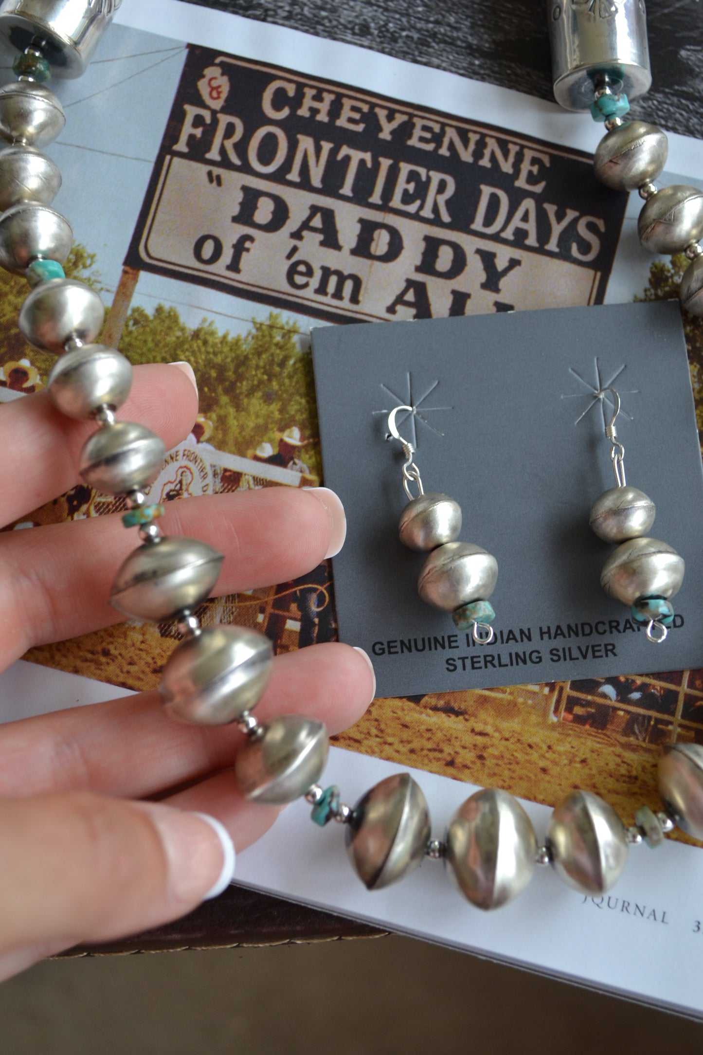 The Myra 26" Navajo Pearl Set