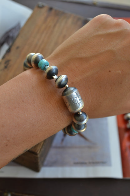 The Latham 12mm Navajo Stretch Bracelet