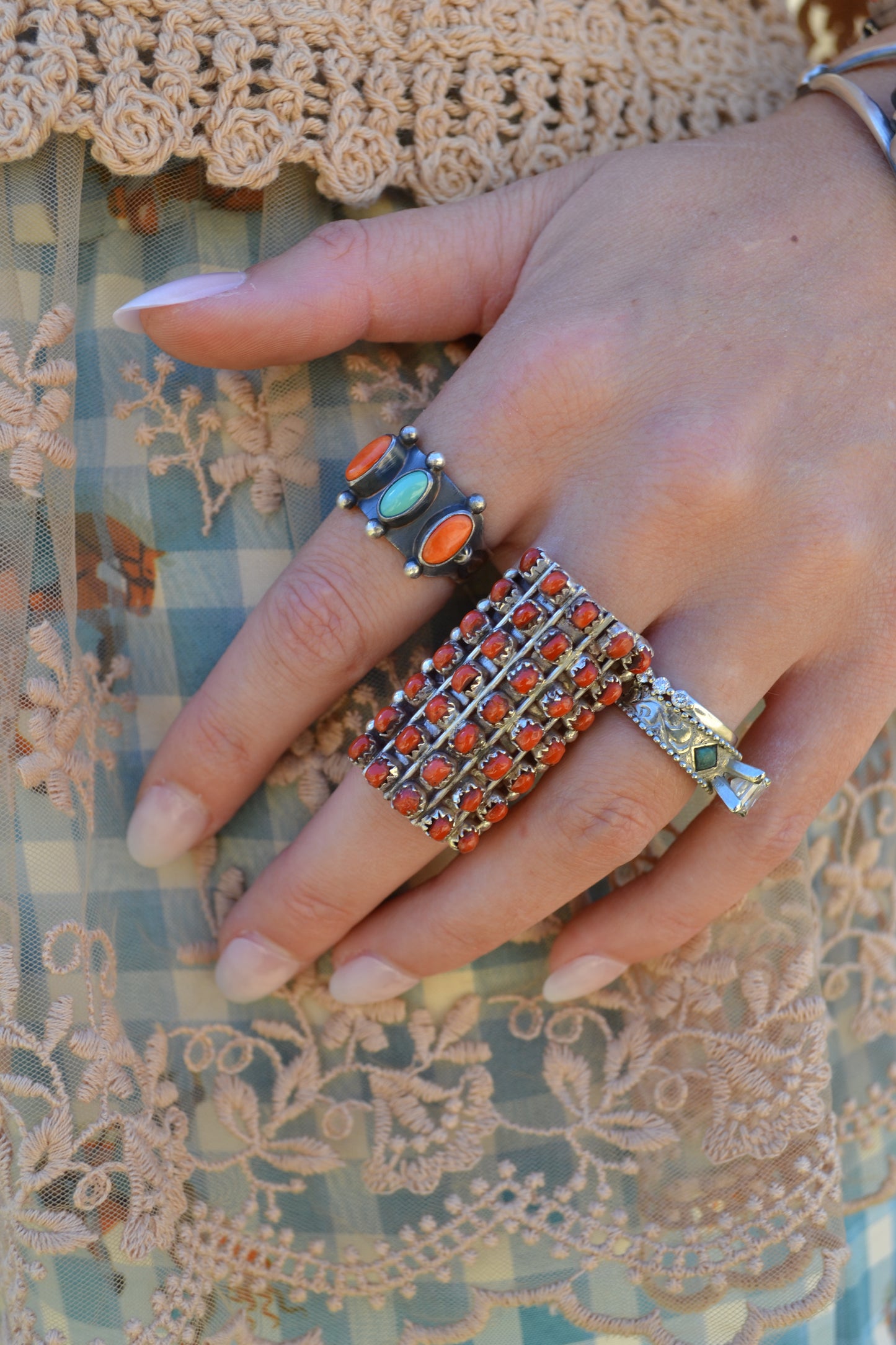 The Haswel Multi Ring SIZE 7