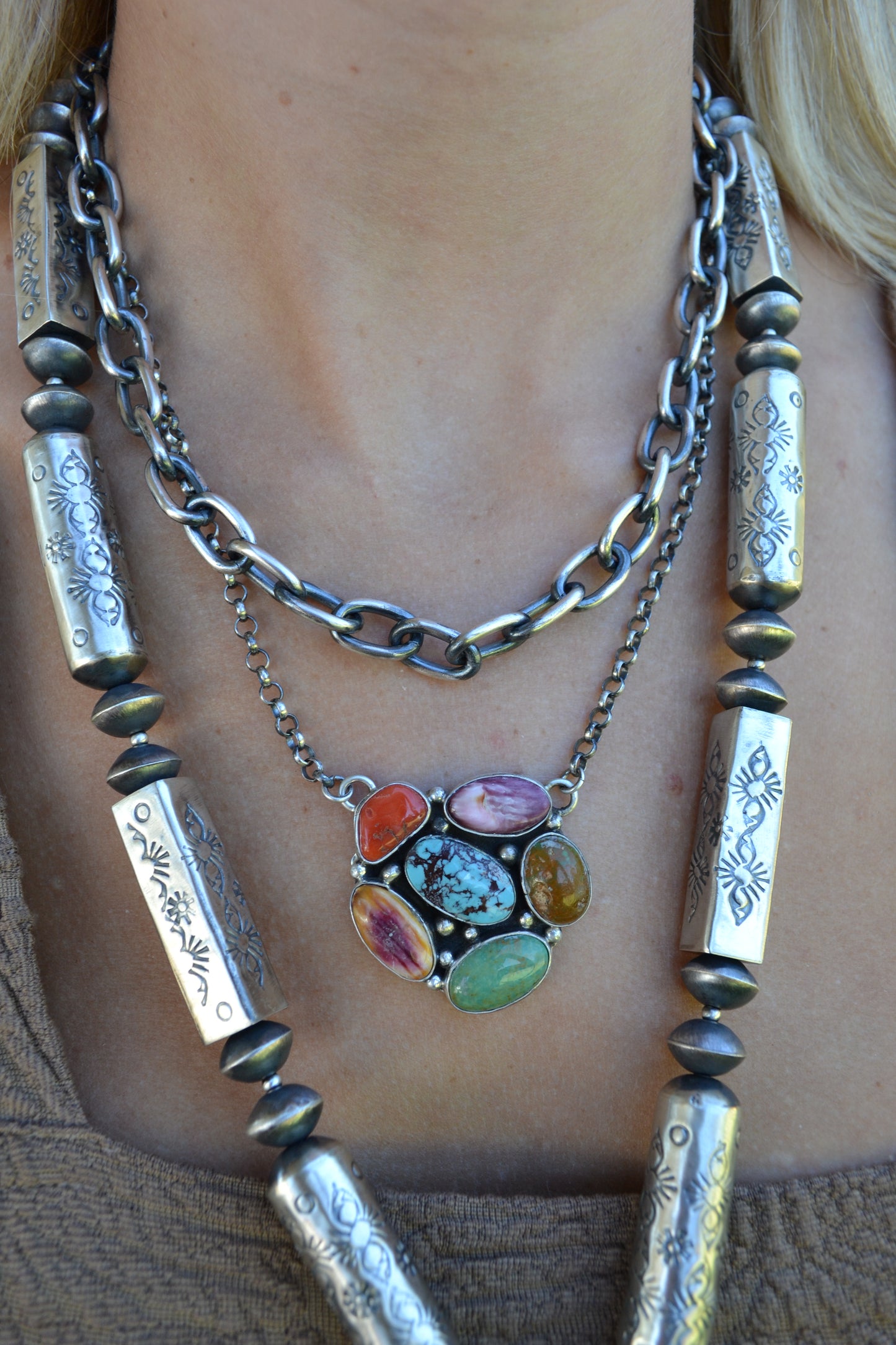 The Dalco Cluster Necklace
