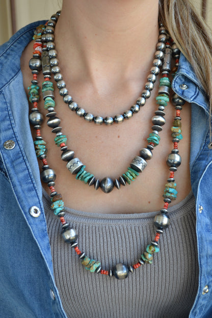 The Abilene 24" Navajo Pearls