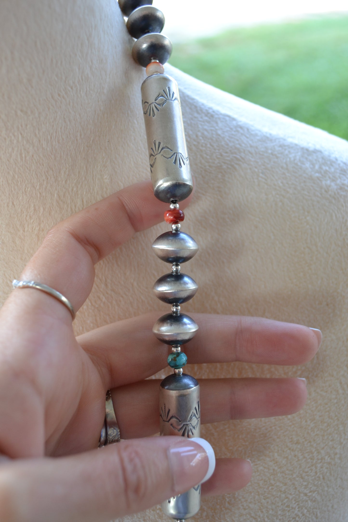 The Judge 33" Navajo Pearl Set