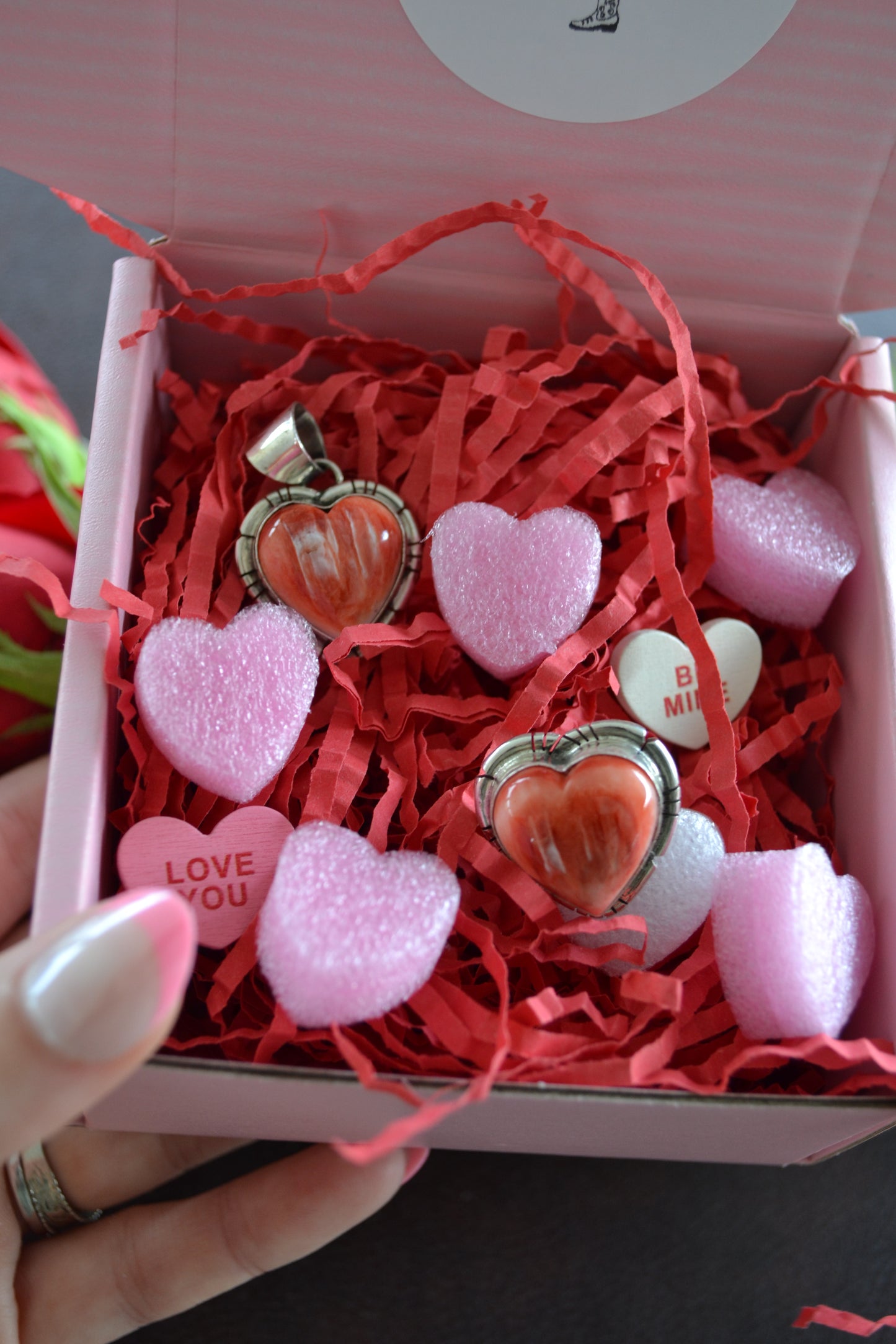 Geri's Handpicked Red Spiny Valentine's Day Box
