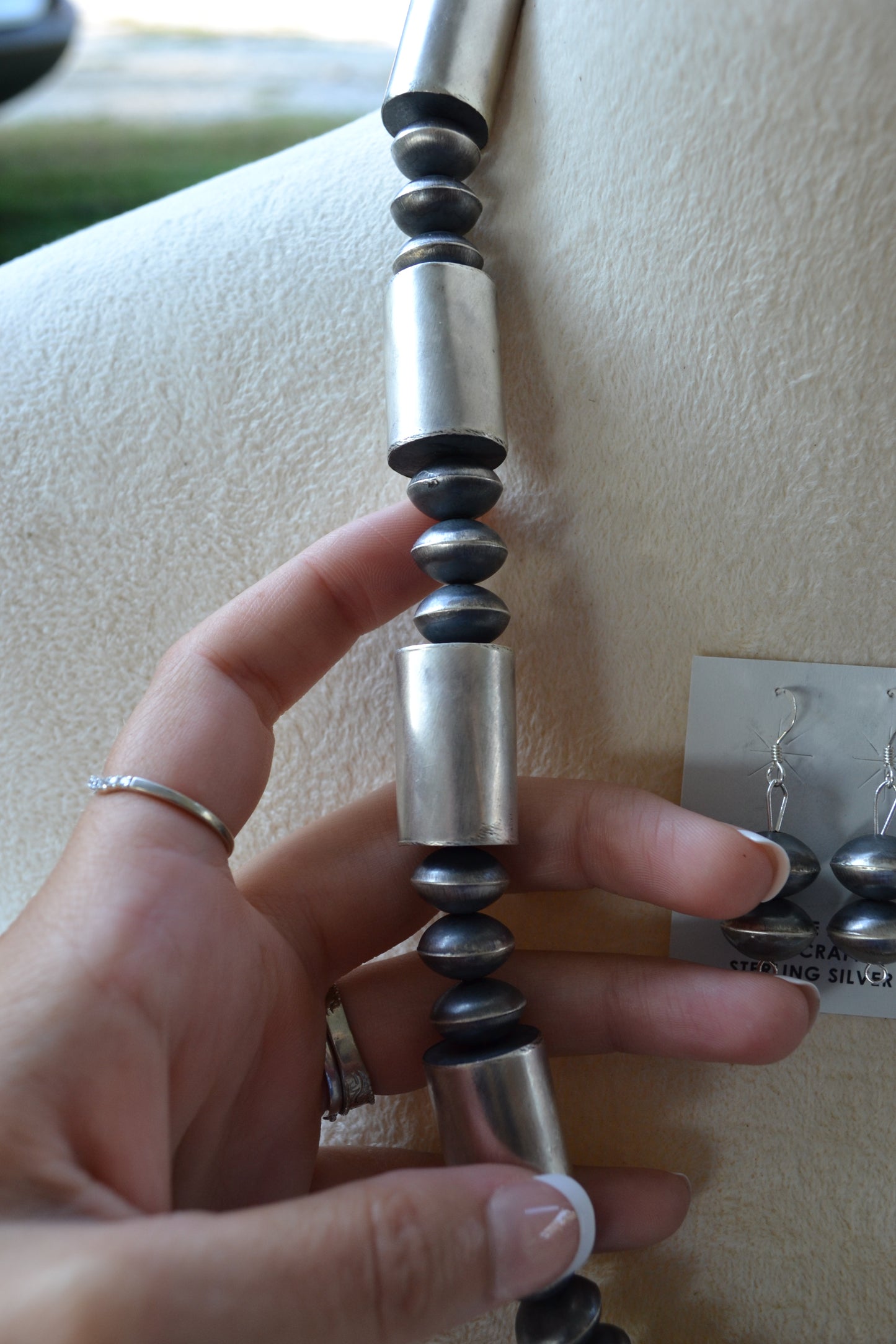 The Nez 25" Navajo Pearl Set