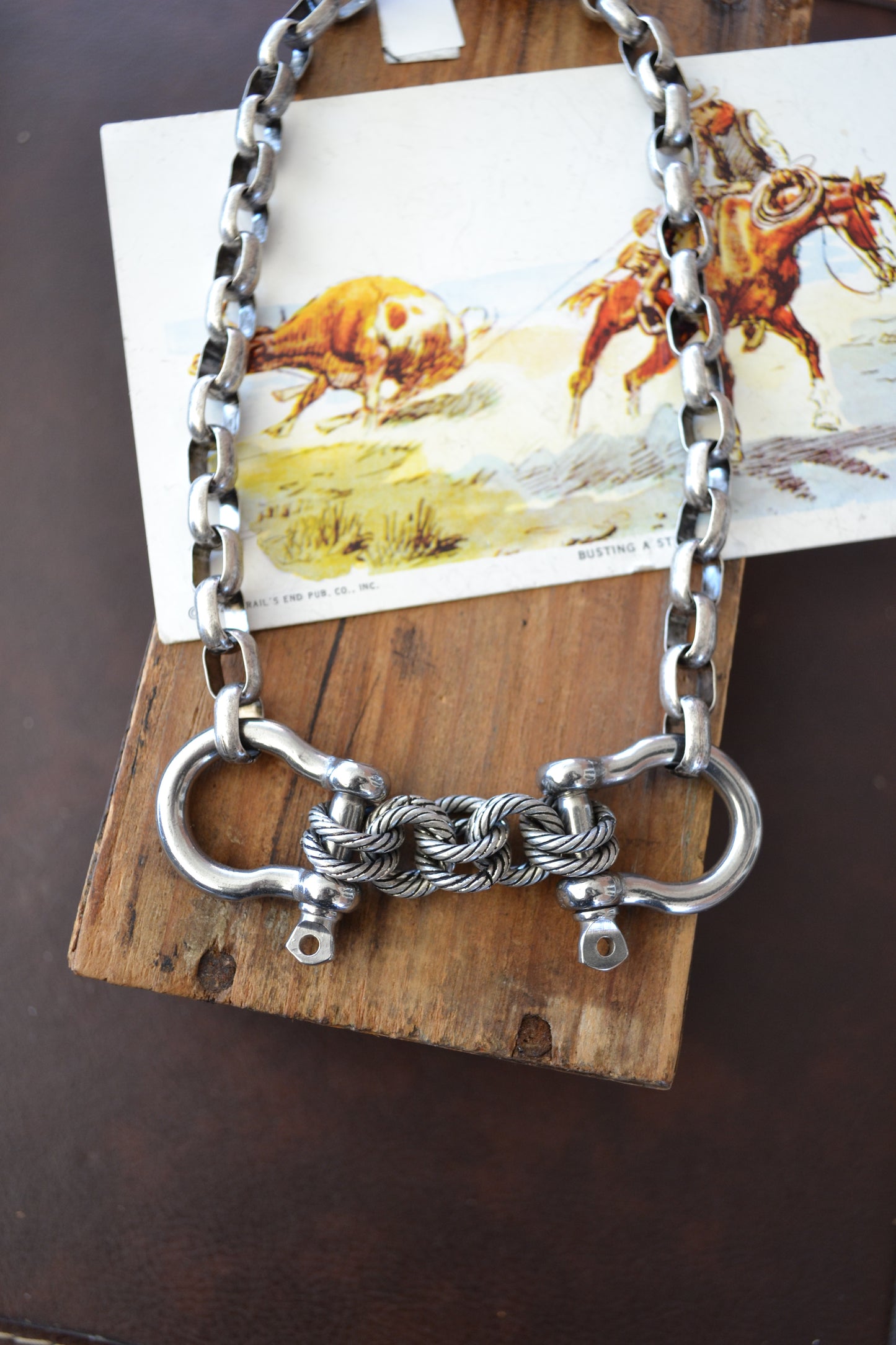 The Saluda Shackle Necklace