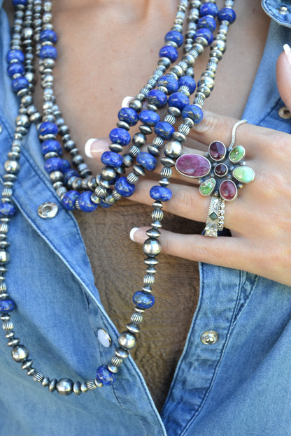 The Orno Lapis 8mm Graduated Pearls