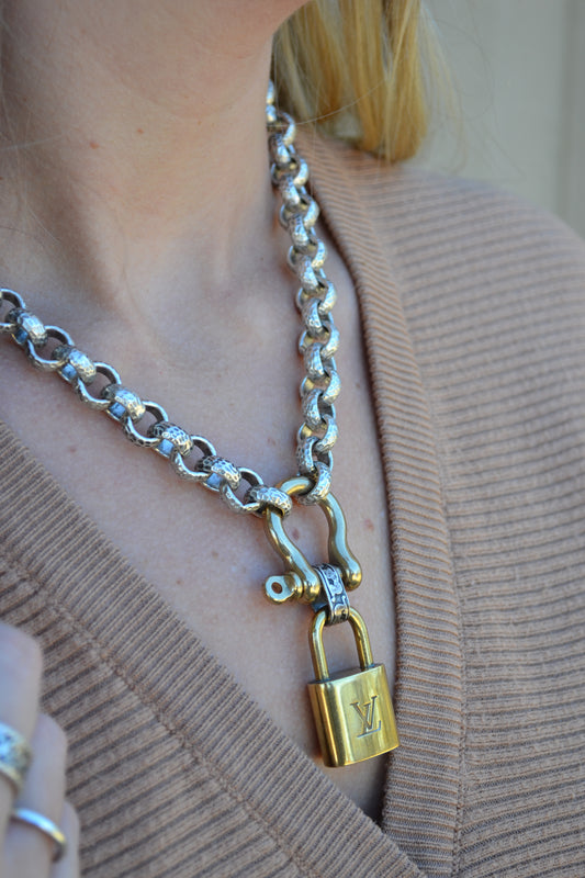 The Zelda LV Lock Necklace