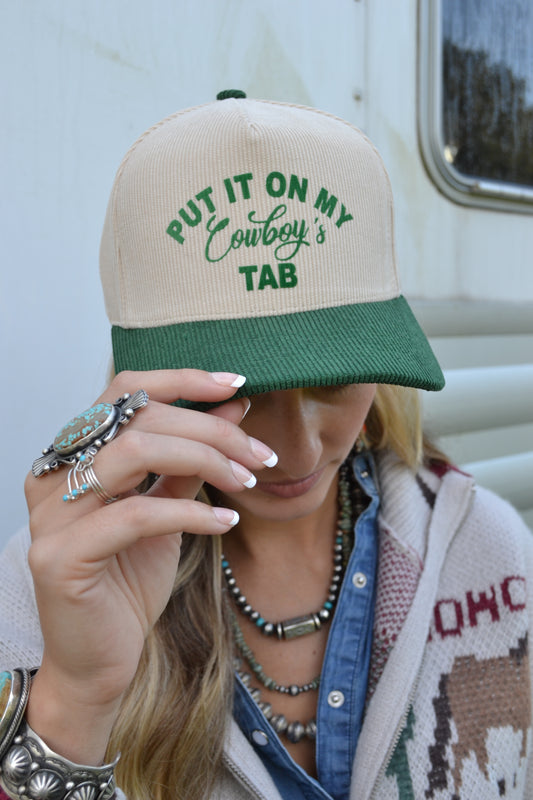 The Put It On My Cowboy's Tab Cap