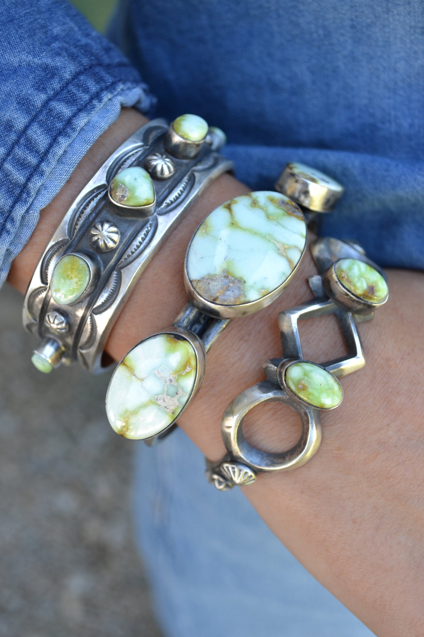 The Dierks 3 Stone Cuff