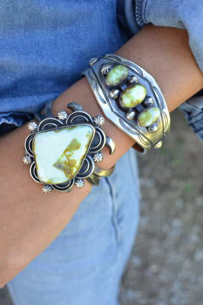 The Sevada 3 Stone Cuff