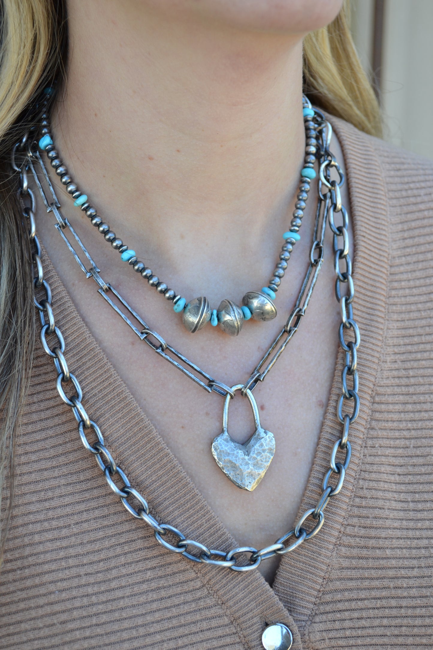 The Crescent Heart Necklace