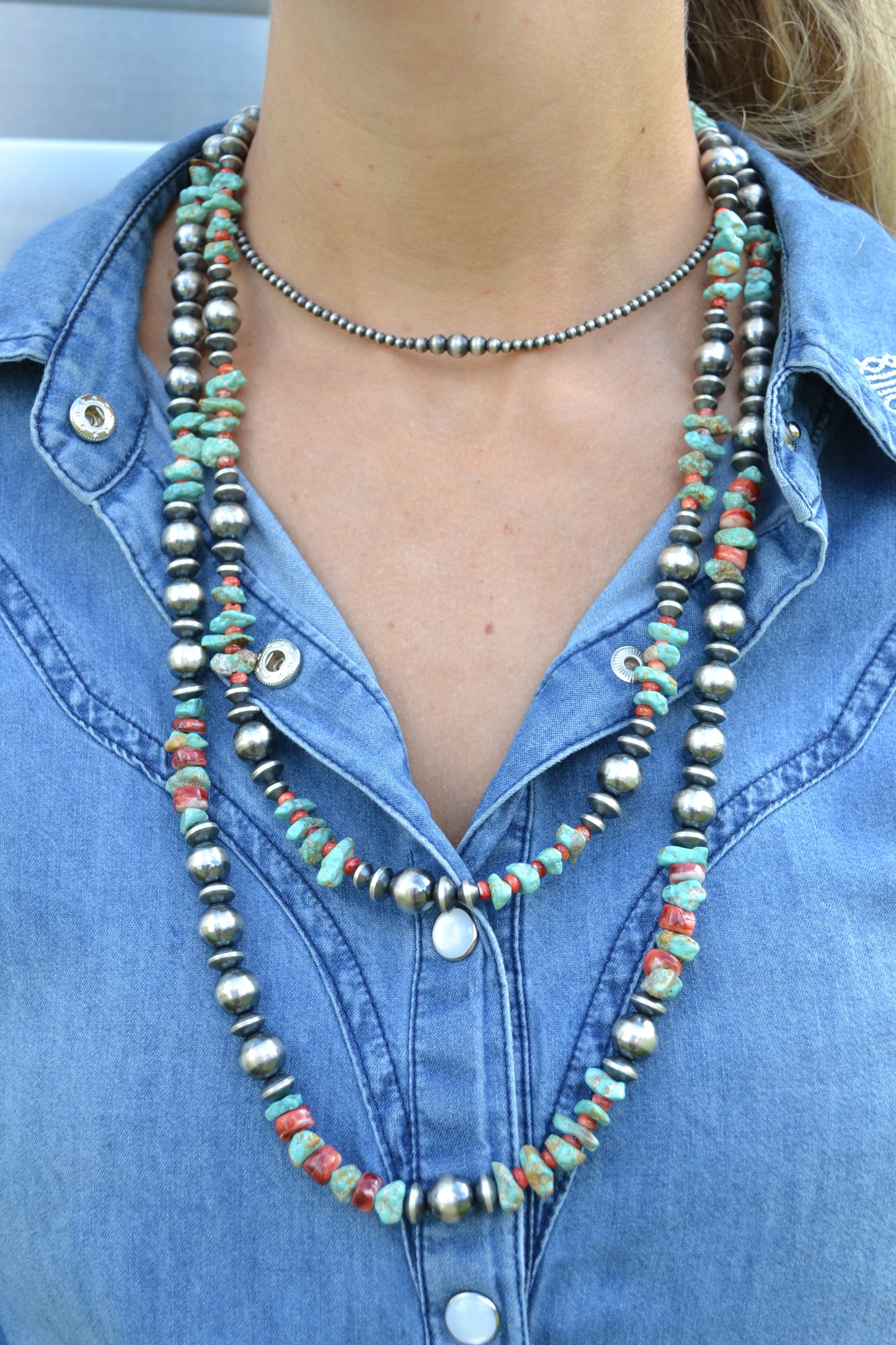 The Navarro 10mm Red Spiny Pearls