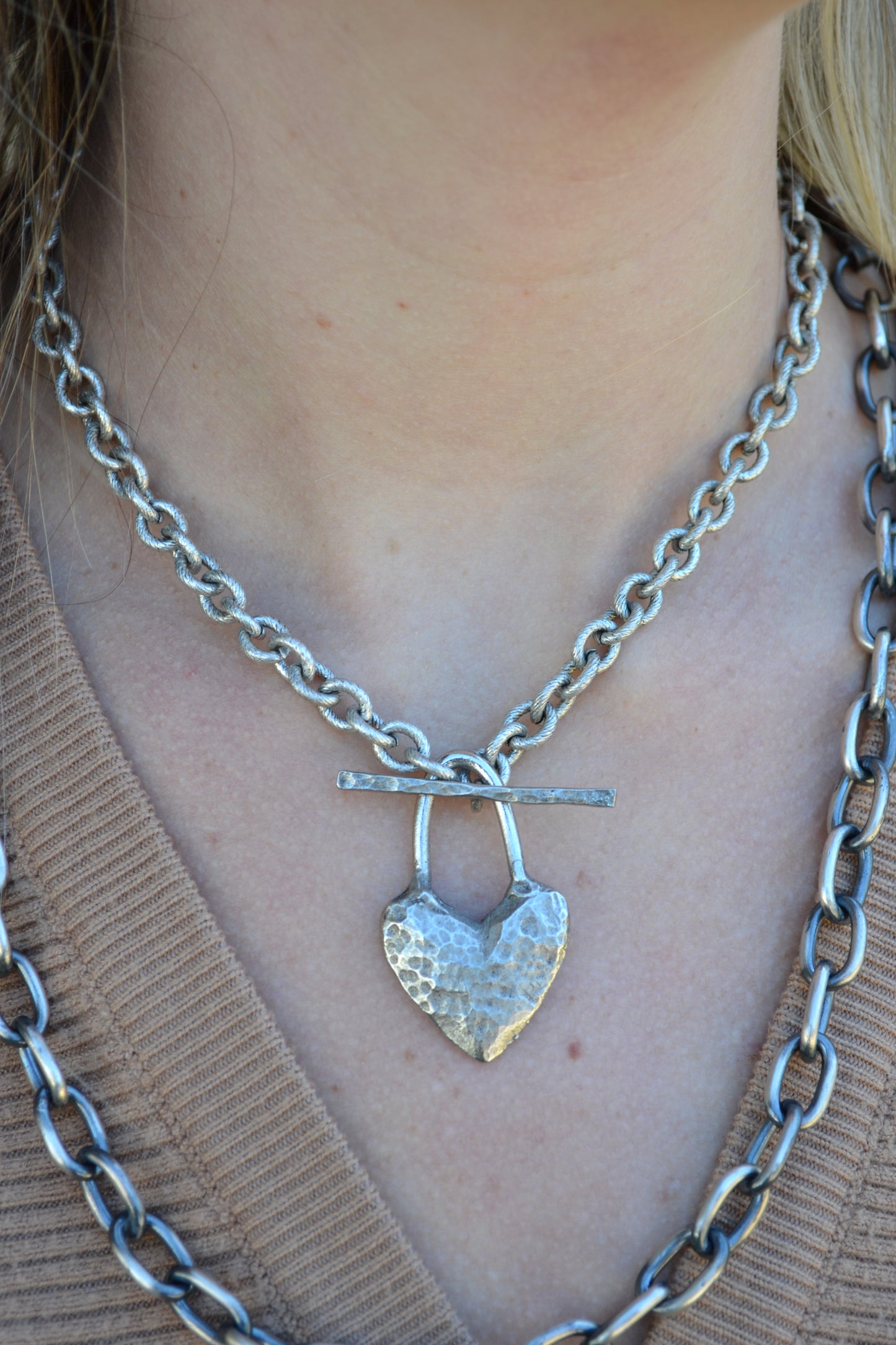 The Kossee Heart Toggle Necklace