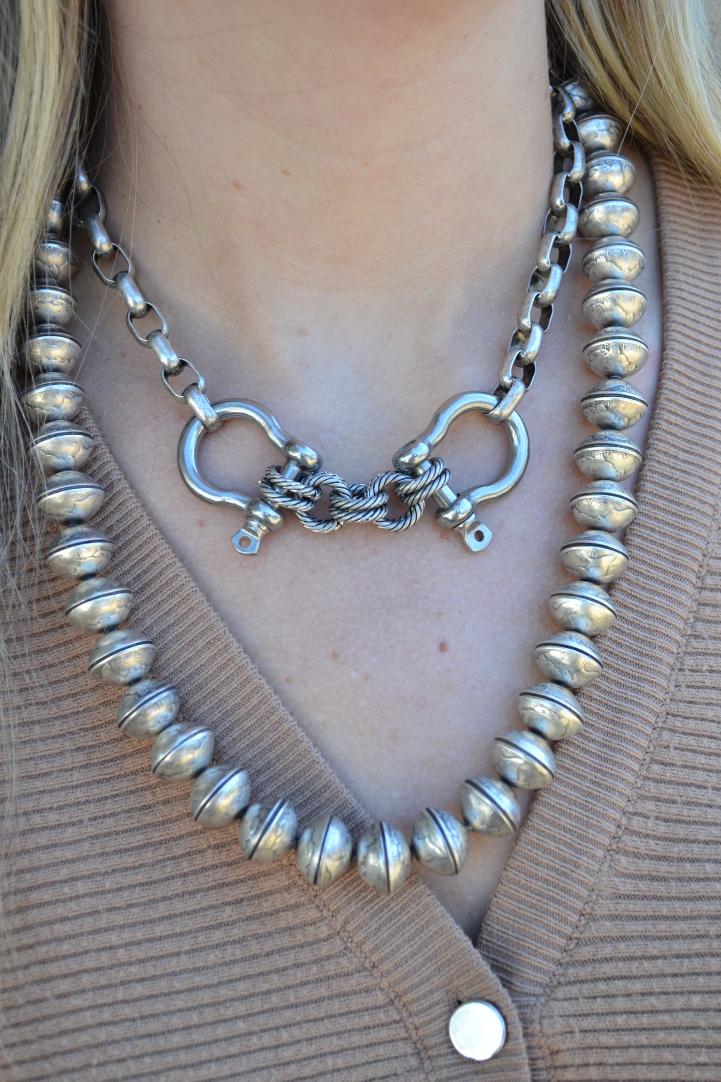 The Saluda Shackle Necklace