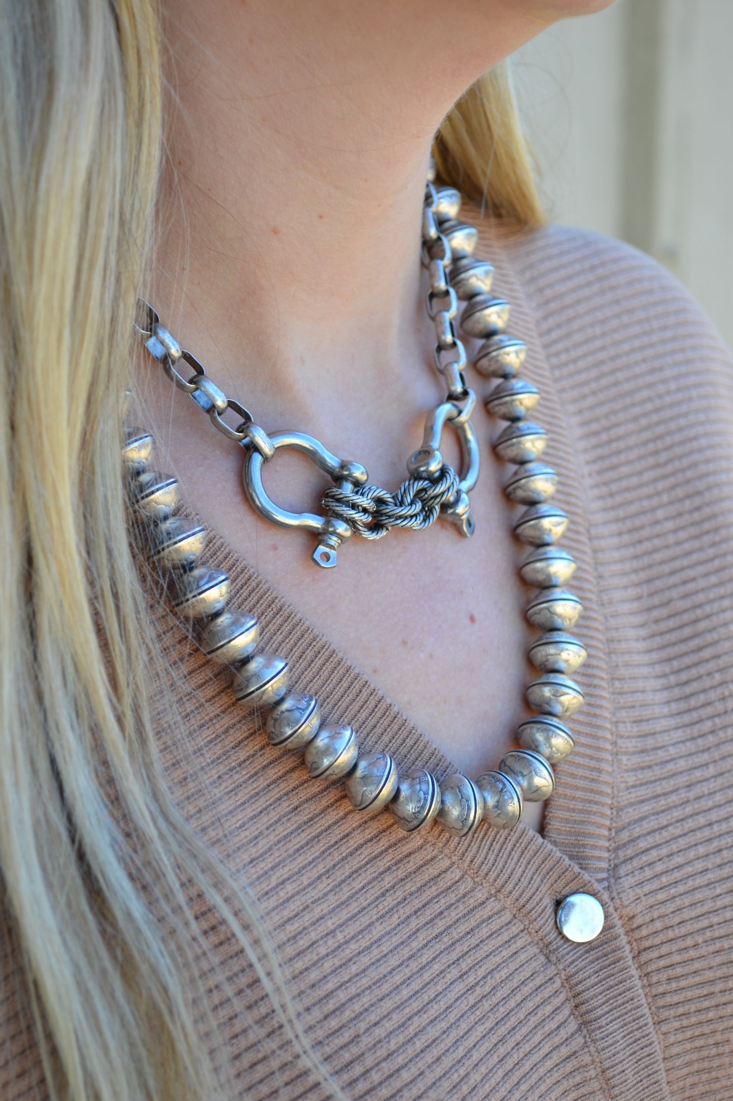 The Saluda Shackle Necklace