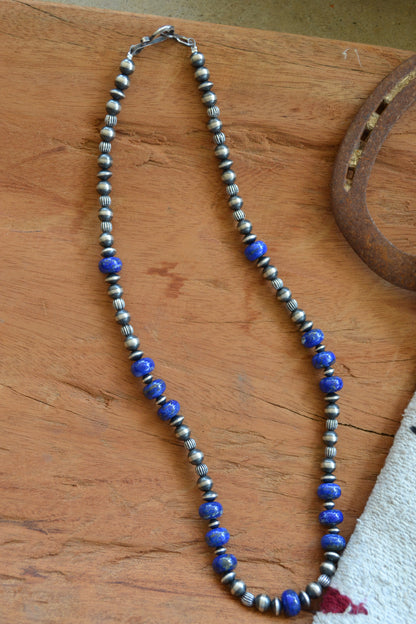 The Orno Lapis 8mm Graduated Pearls