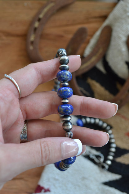The Orno Lapis 8mm Graduated Pearls