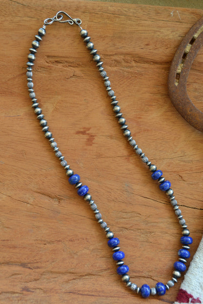 The Orno Lapis 8mm Graduated Pearls