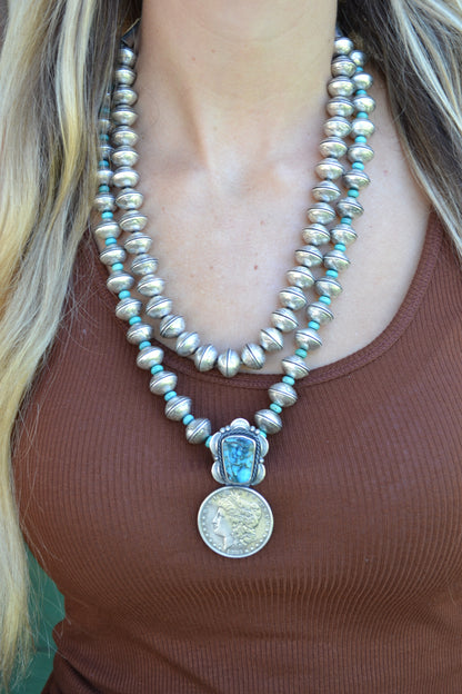 The Hawley 24" Mercury Dime Coin Necklace