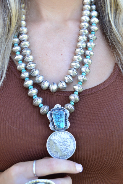The Hawley 24" Mercury Dime Coin Necklace