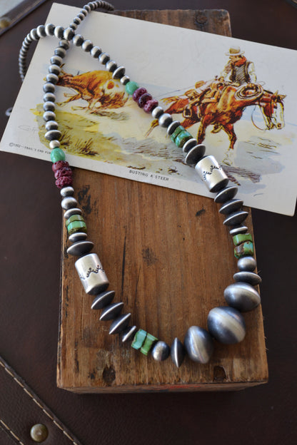 The Kaden 22" Navajo Pearl Necklace