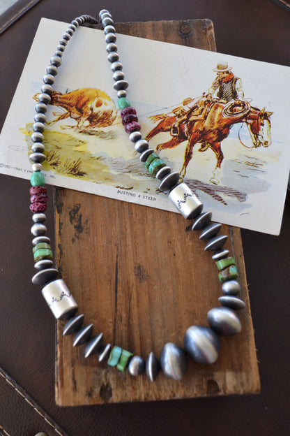 The Kaden 22" Navajo Pearl Necklace