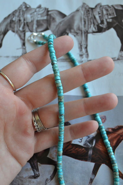 The Roanoake 18" Handcrafted Barrel Necklace