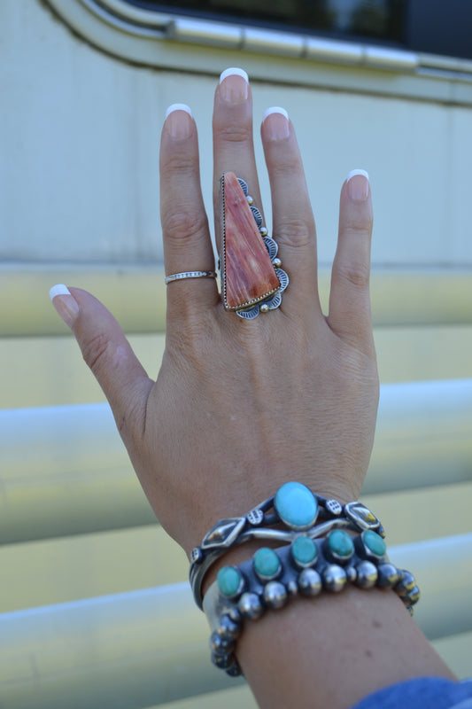 The Hedlie Adjustable Spiny Ring