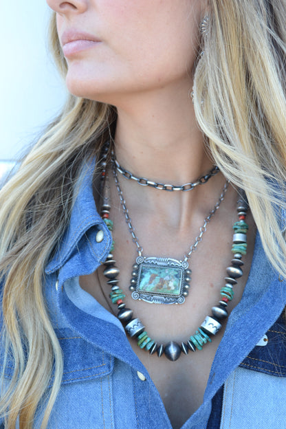 The Abilene 24" Navajo Pearls