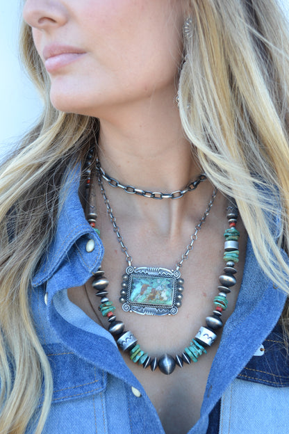 The Abilene 24" Navajo Pearls