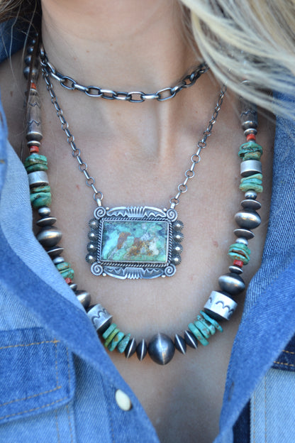 The Abilene 24" Navajo Pearls