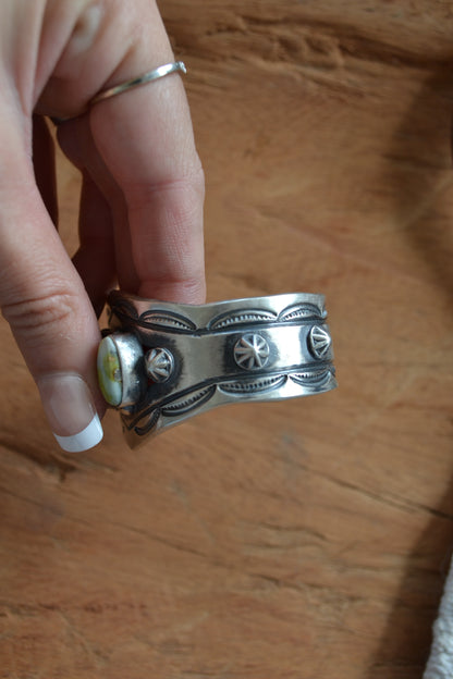 The Sevada 3 Stone Cuff