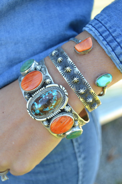 The Hagan Double Stone Cuff