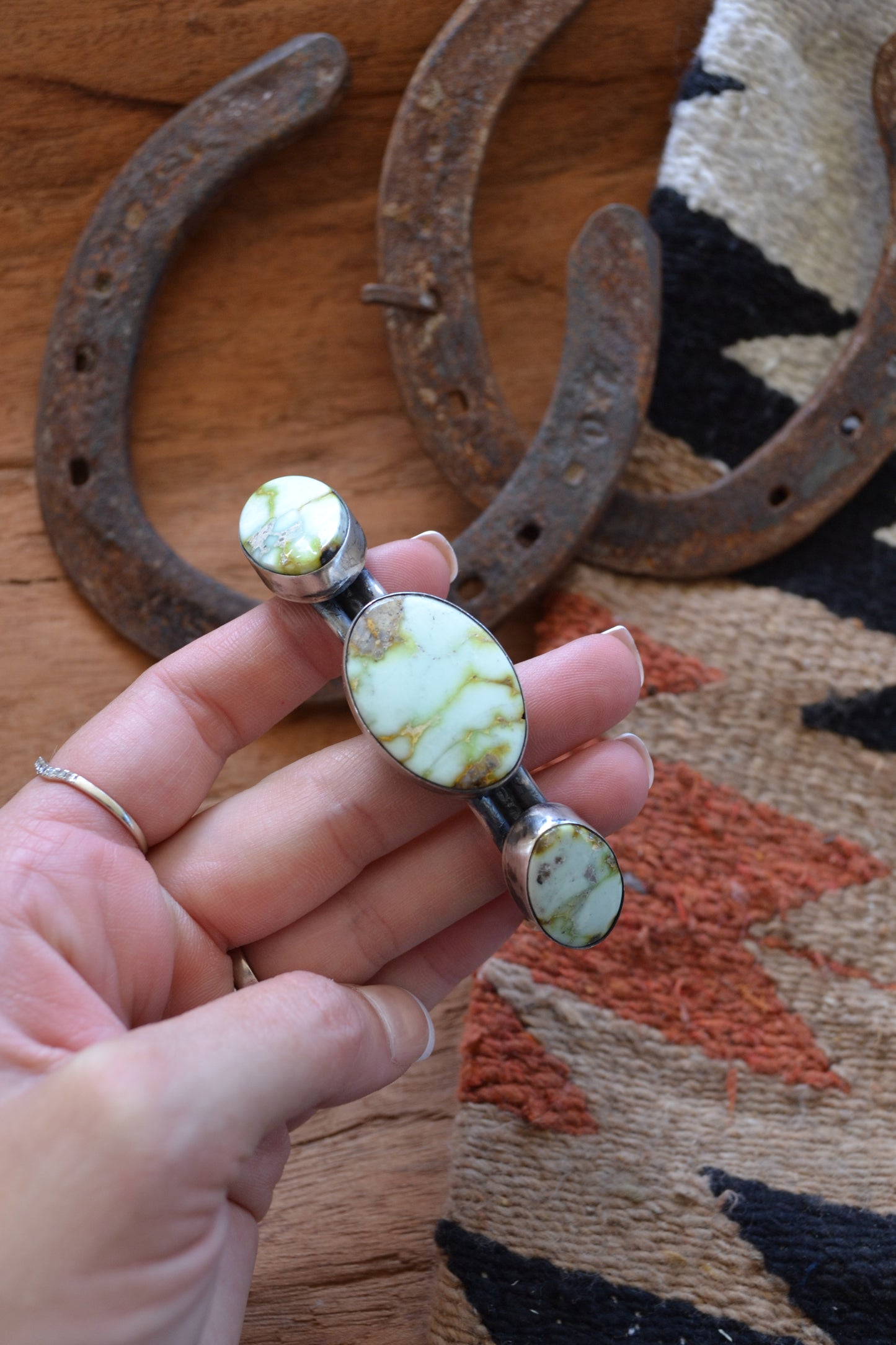 The Dierks 3 Stone Cuff