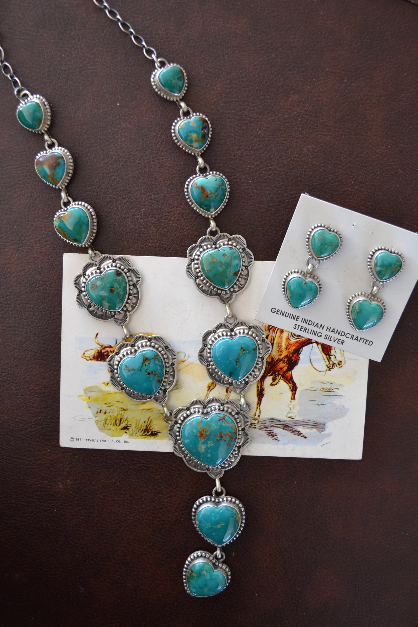 The Rio Heart Lariat Set