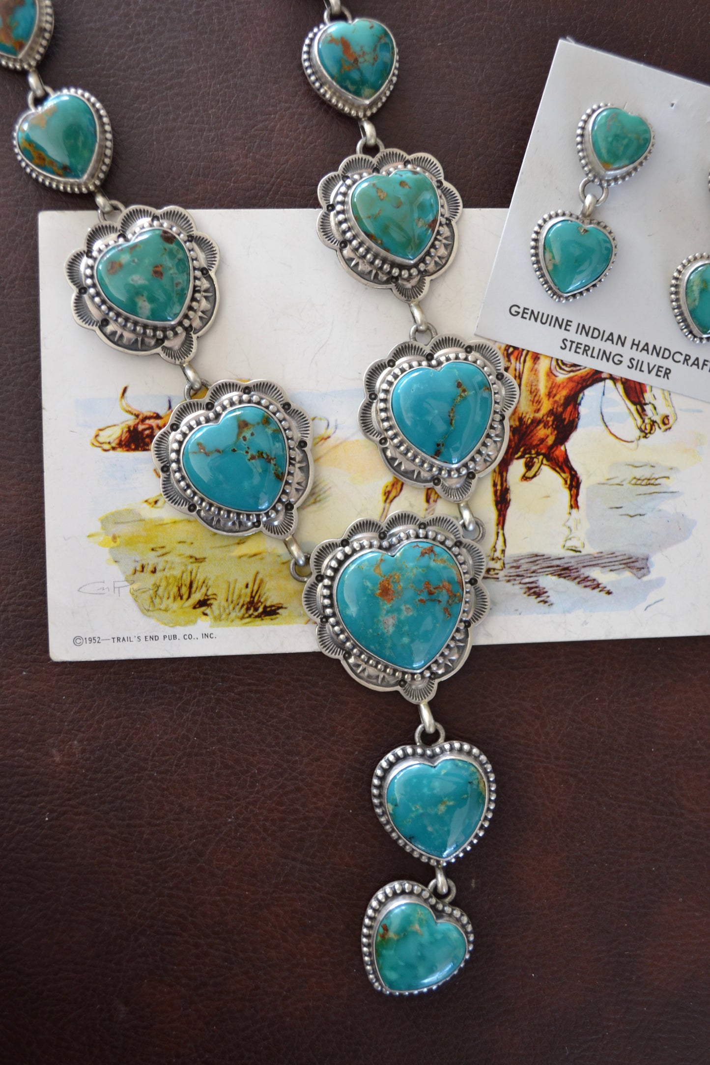 The Rio Heart Lariat Set