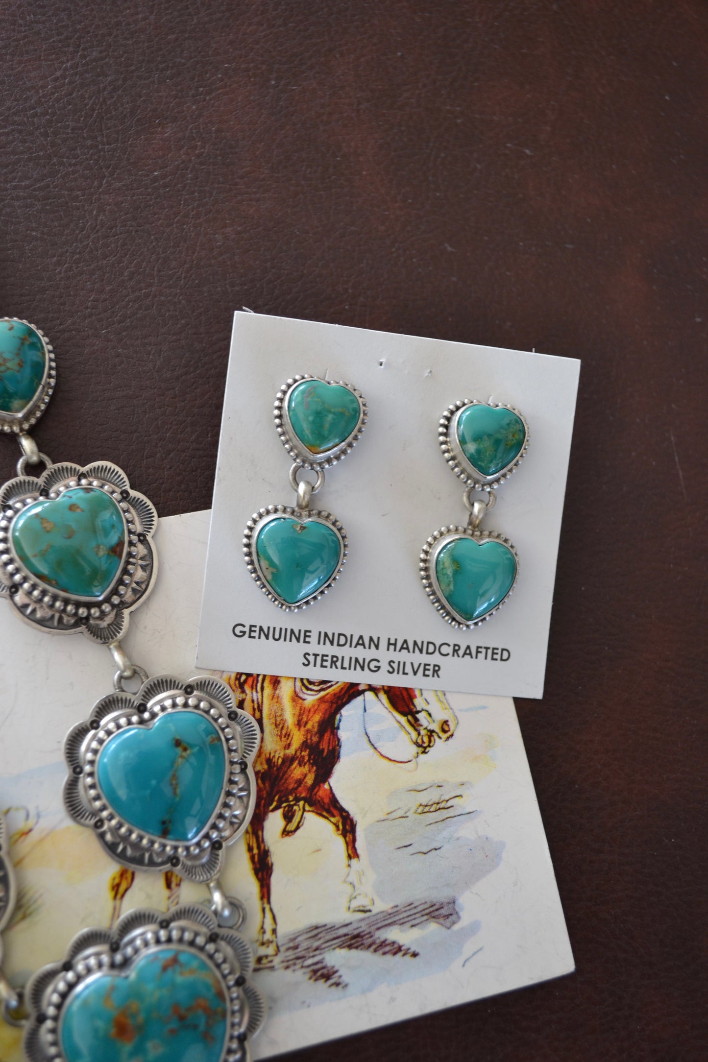 The Rio Heart Lariat Set