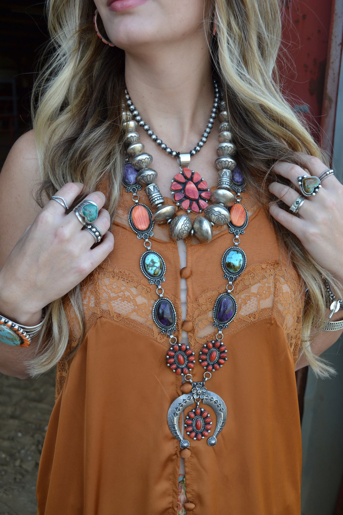 The Selene Multi Stone Naja Squash