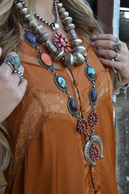 The Selene Multi Stone Naja Squash