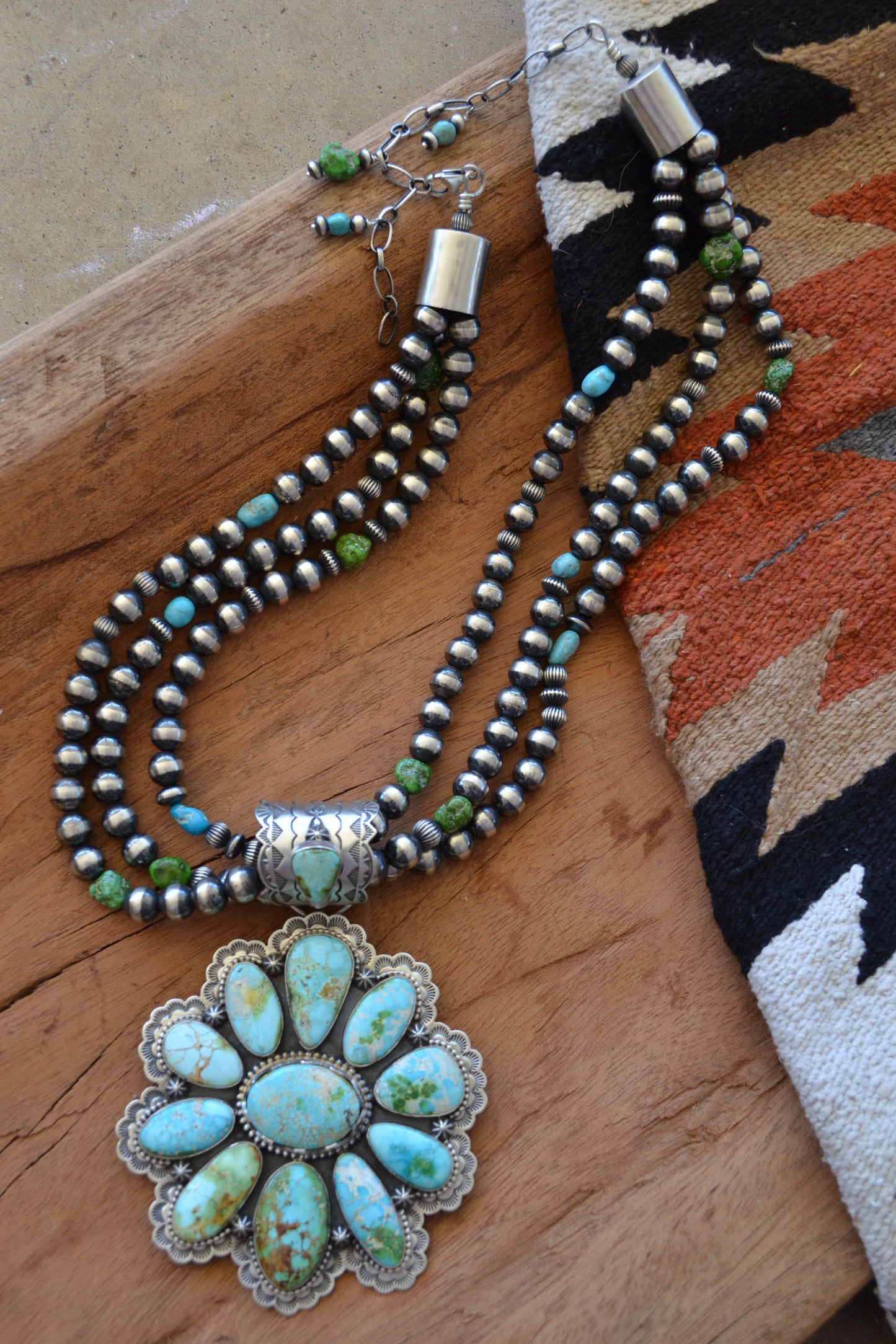 The Pinnacle 27" Sonoran Cluster Necklace
