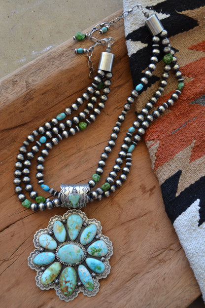 The Pinnacle 27" Sonoran Cluster Necklace
