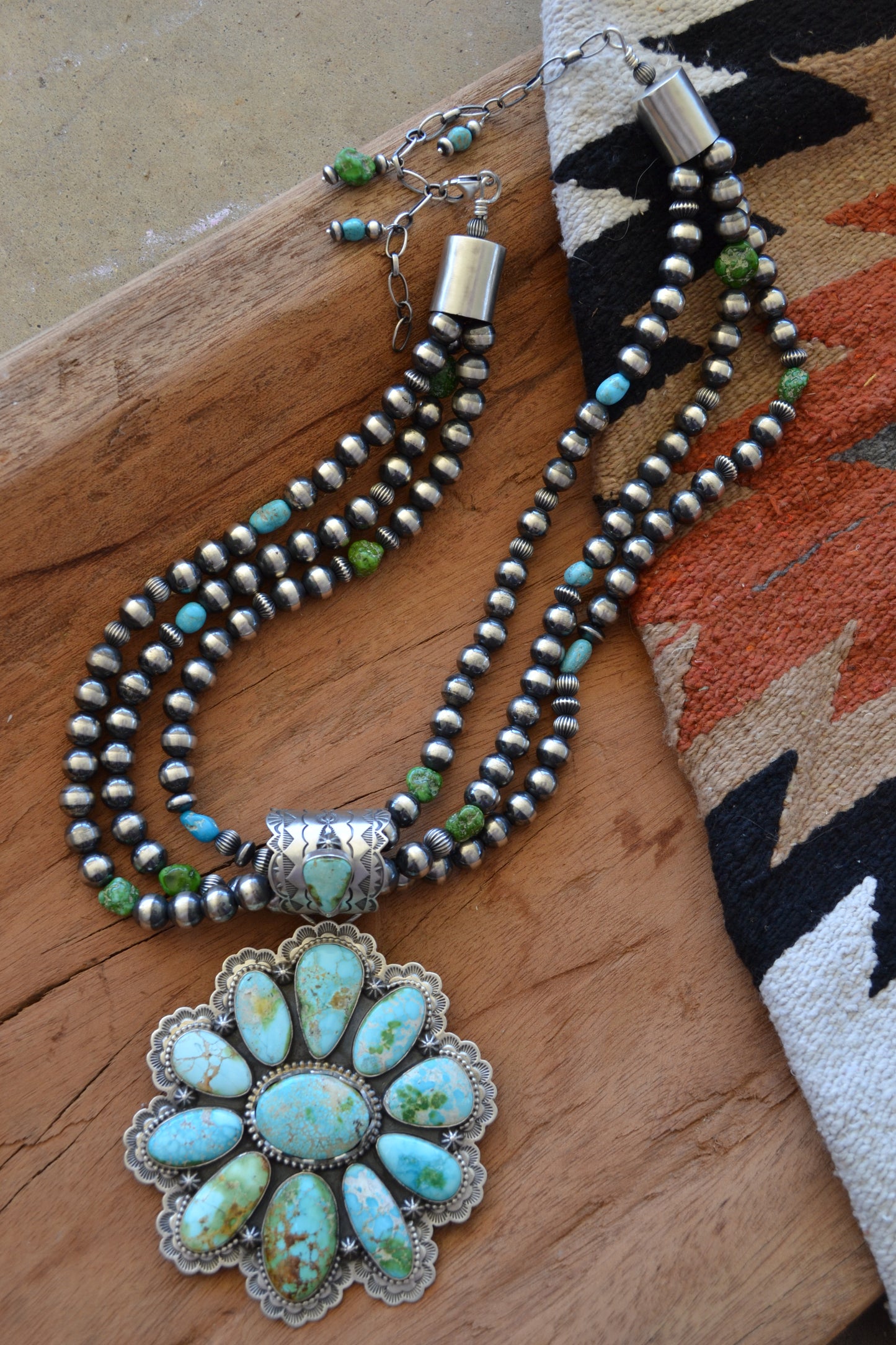 The Pinnacle 27" Sonoran Cluster Necklace