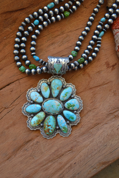 The Pinnacle 27" Sonoran Cluster Necklace