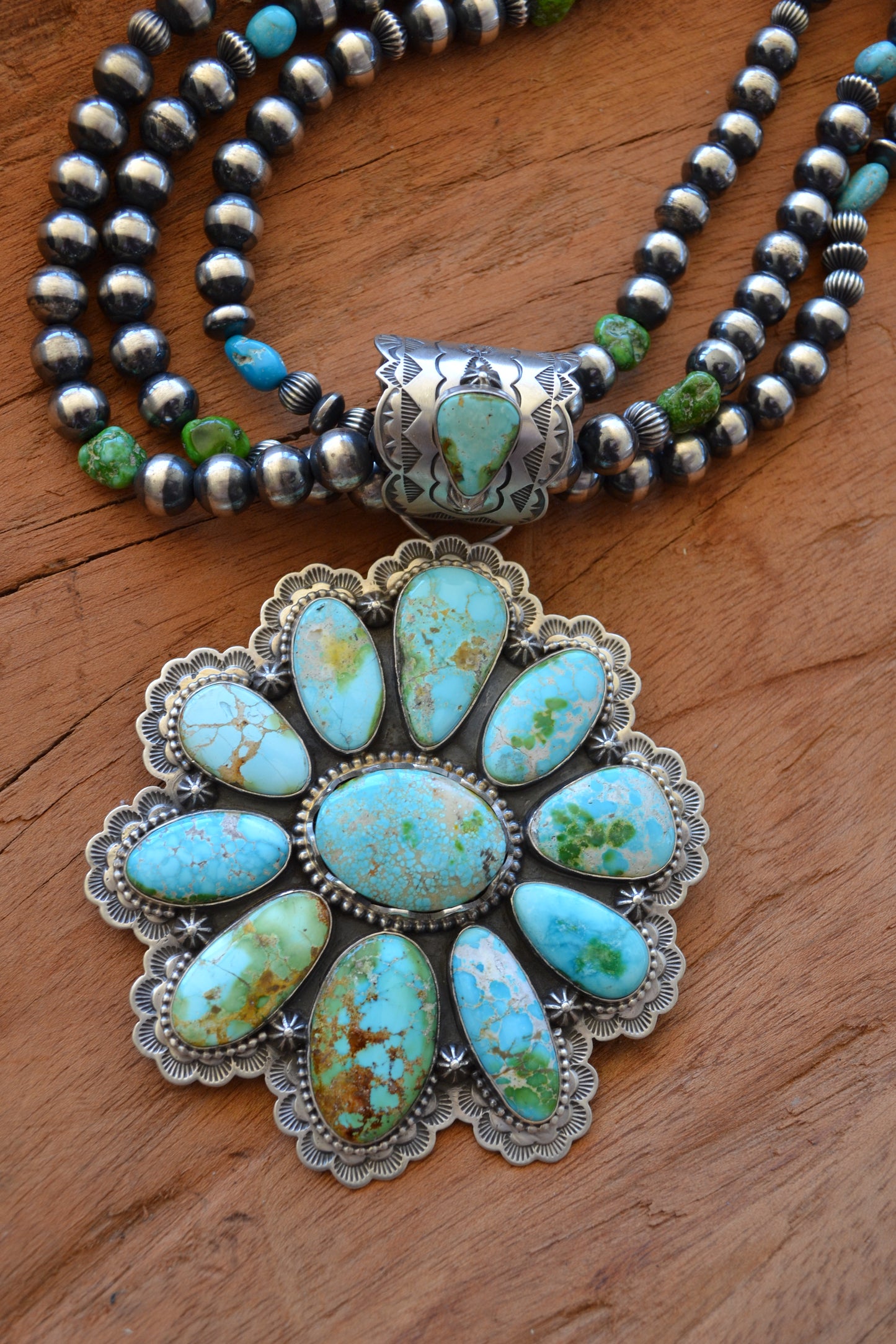 The Pinnacle 27" Sonoran Cluster Necklace