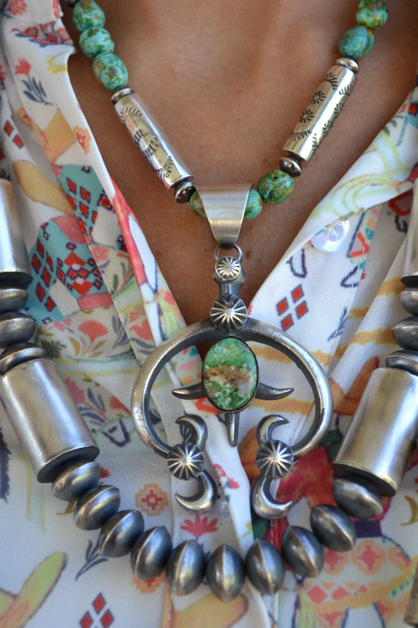 The Olivia Naja Pendant