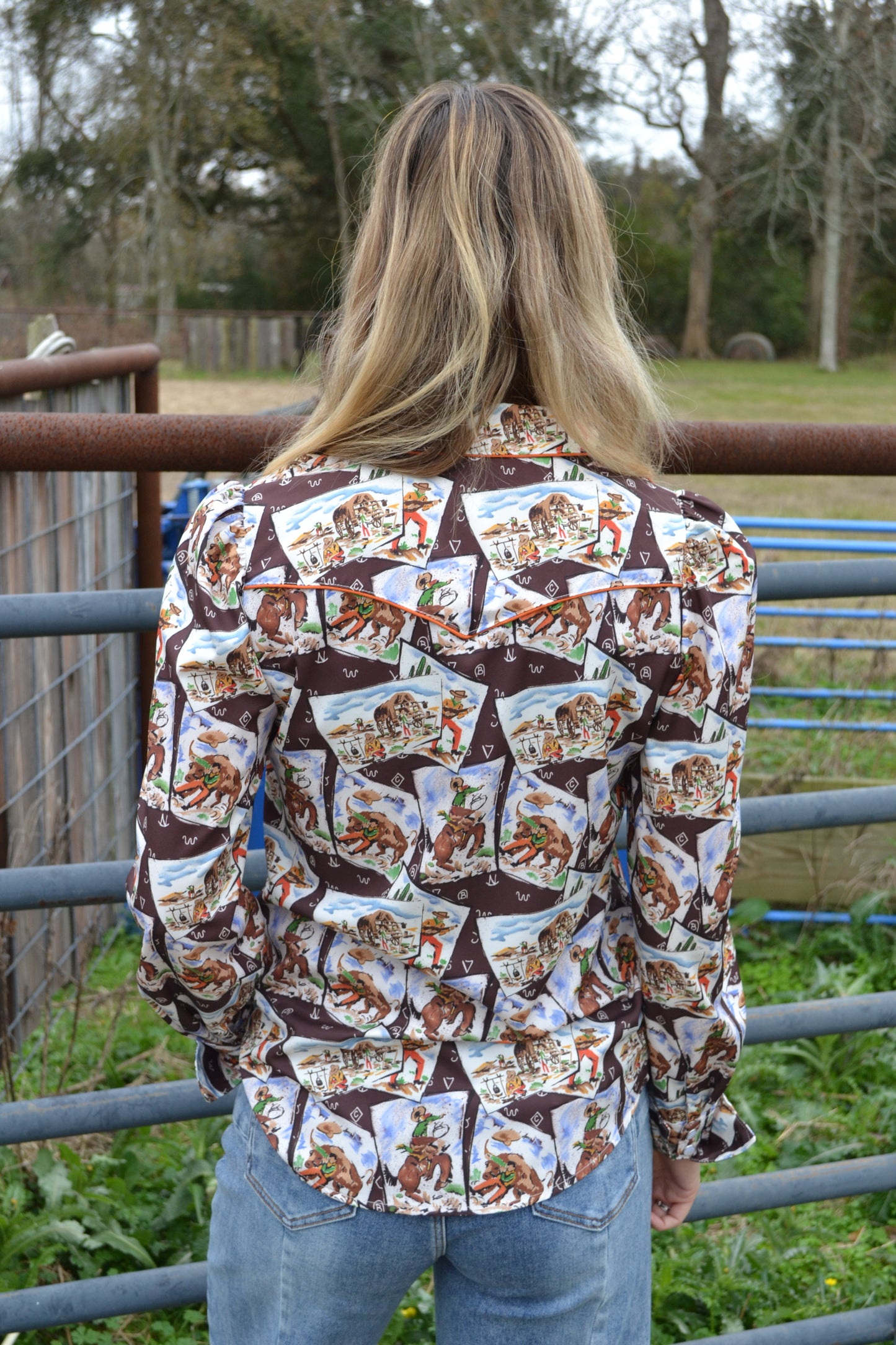 The Saratoga Button Up