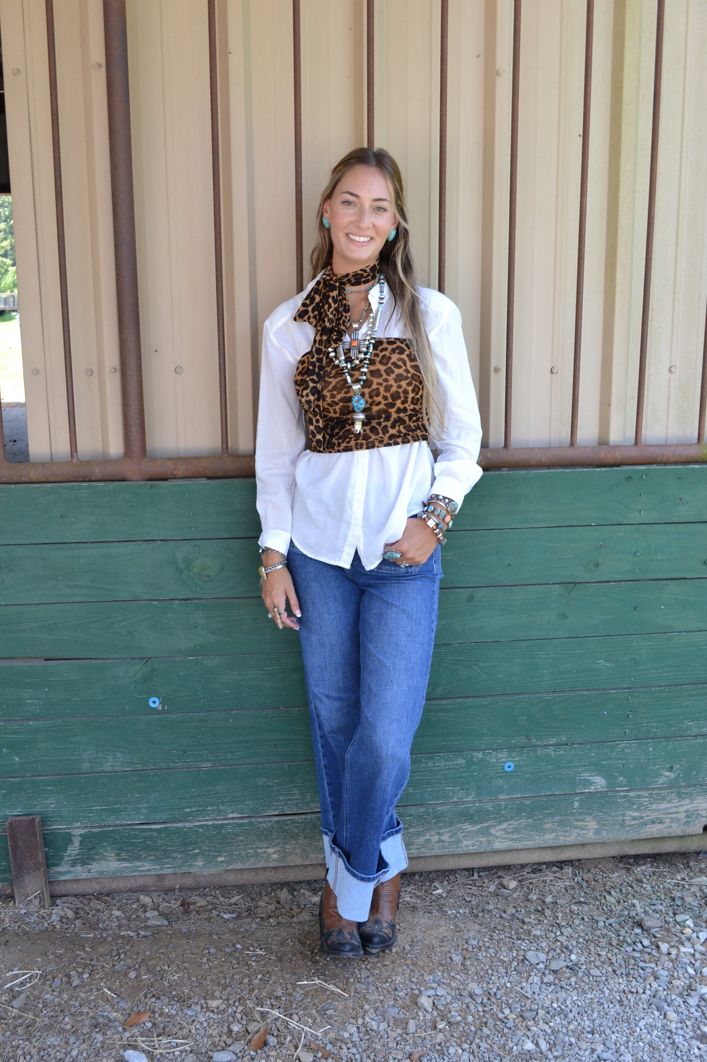 The Quinntana Top & Scarf Set