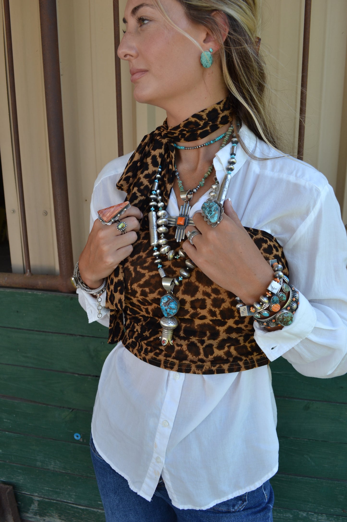 The Quinntana Top & Scarf Set