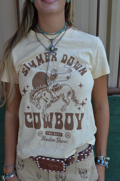 The Simmer Down Cowboy Top