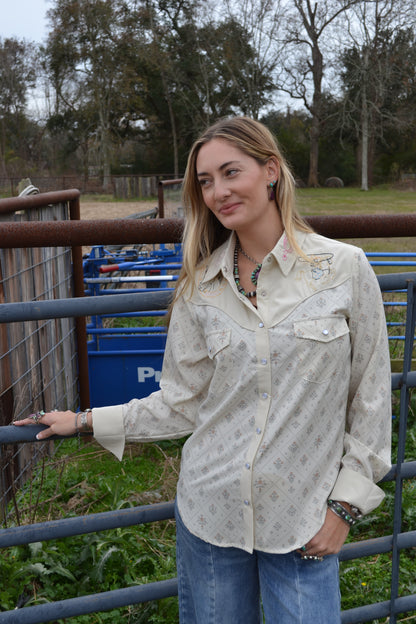The Wyatt Embroidered Button Up